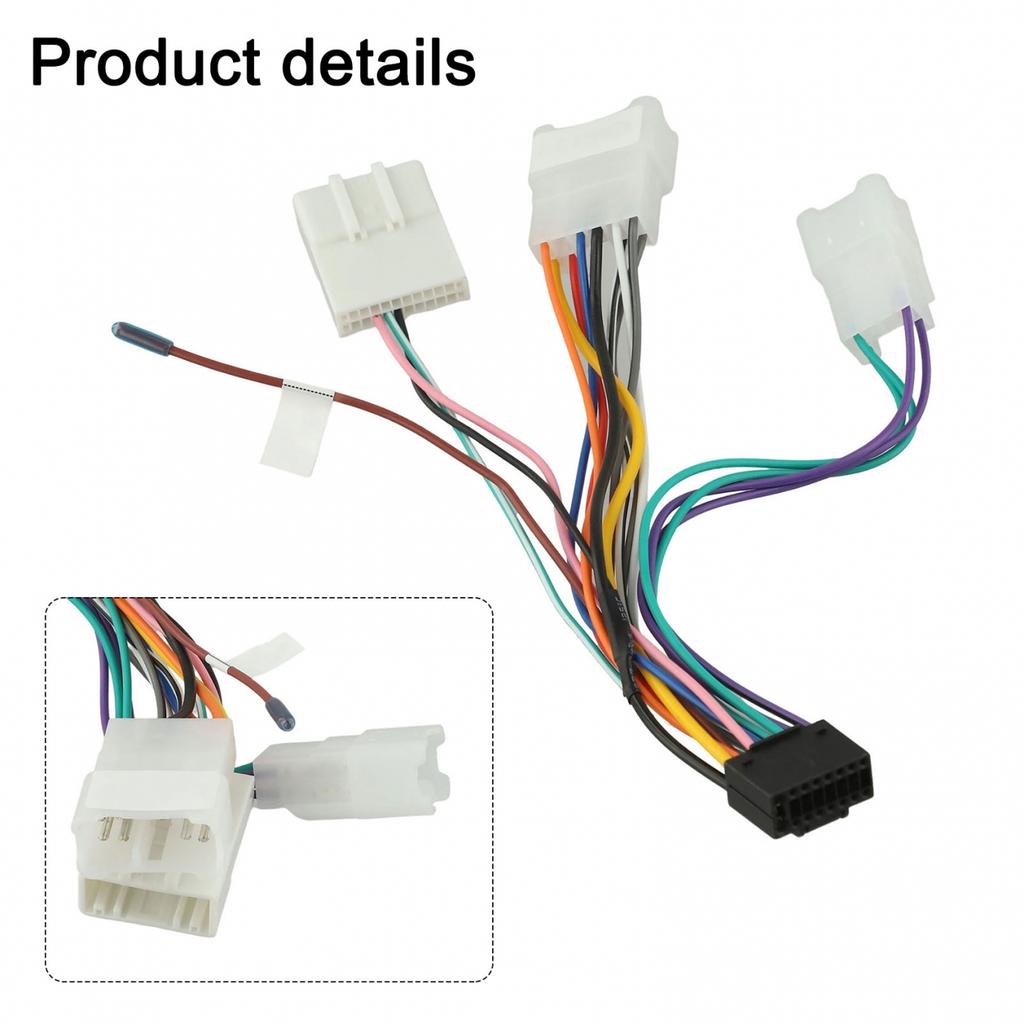ISO Wire Adapter for Car Stereos in Various For Toyota And For Lexus Models