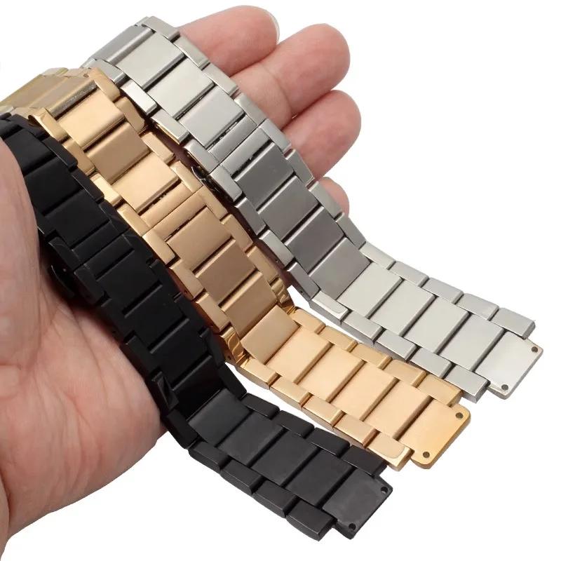 Watchband Accessory for HUBLOT BIG BANG Solid Stainless Steel  Men's Watch Strap Chain Watch Bracelet Wristband 27mm*19mm
