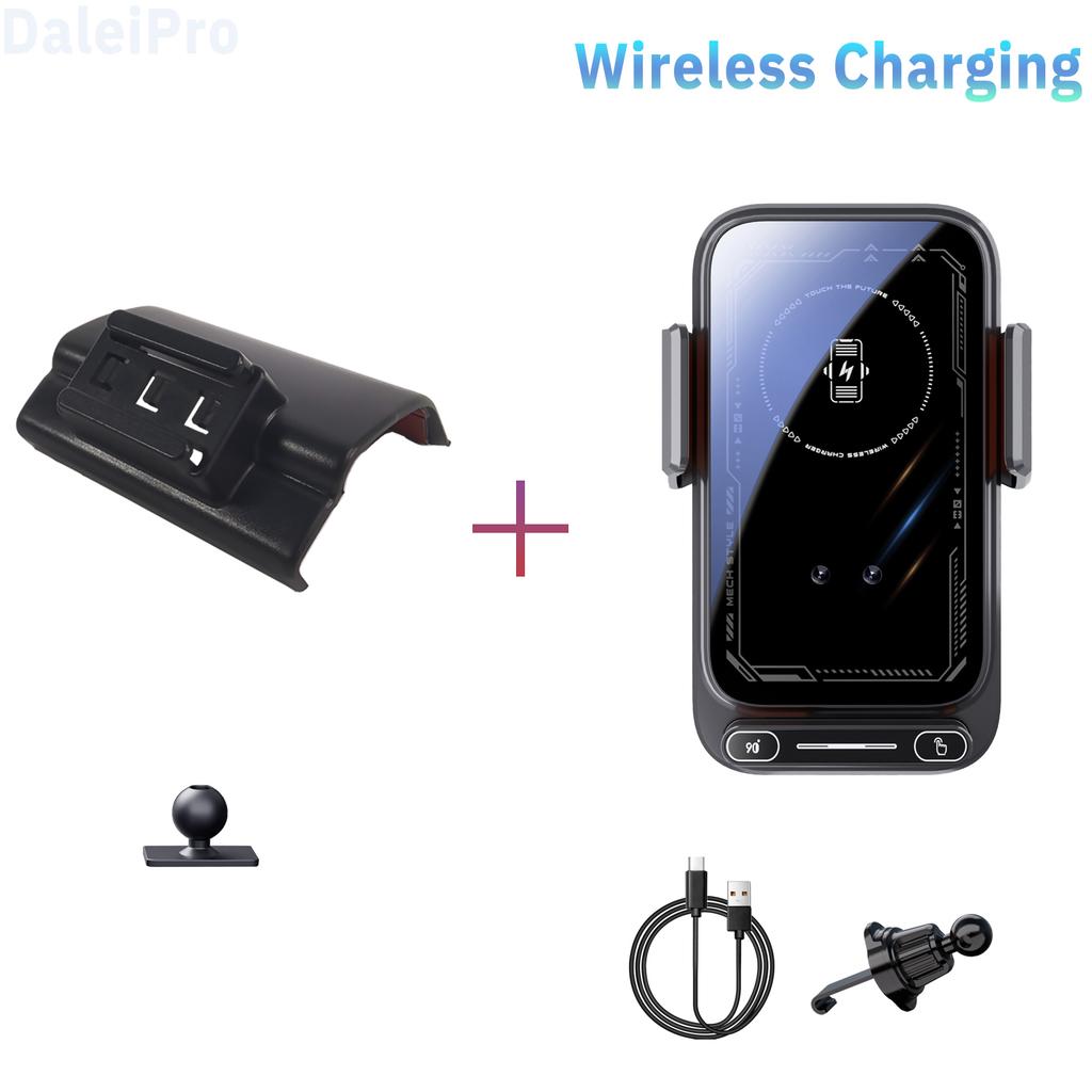 Made To Measure for Mazda CX-50 2023 2024 Phone Holder Car Magnetic Mount Smart Sensing Wireless Charging One-Touch Release Qi