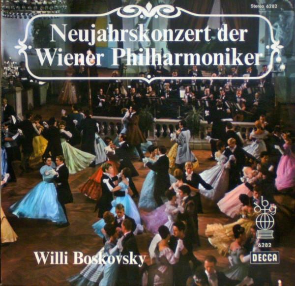

LP Record WILLI BOSKOVSKY WIENER PHILHARMON Neujahrskonzert Der Wiener Philharm 6282 Decca Germany Classical Used