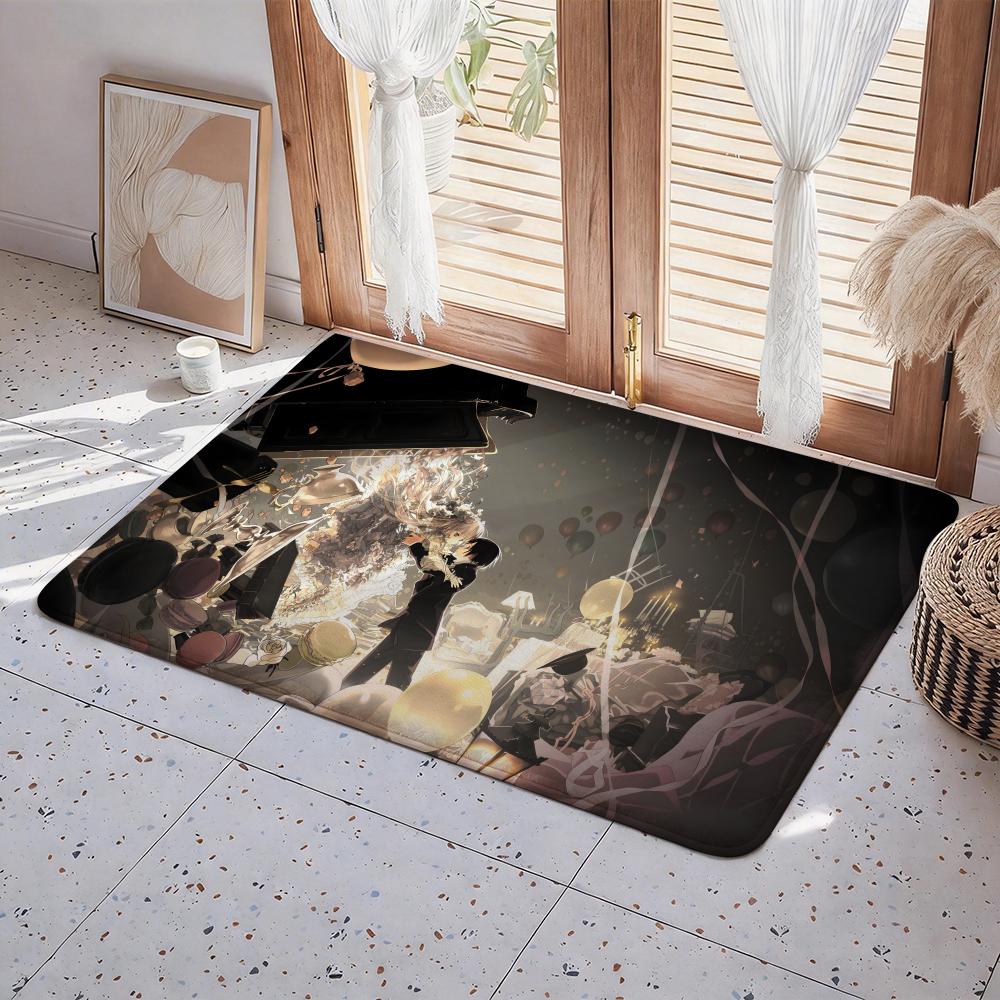 Anime G Gosick Floor Mat Eco  Flannel Doormat Non Slip Odorless Indoor Floor Rug Soft Short Plush Home Mat