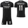 2025-26 Real Madrid Black Training/keeper Jersey #9 Mbappé #7 Vinícius Football Jerseys