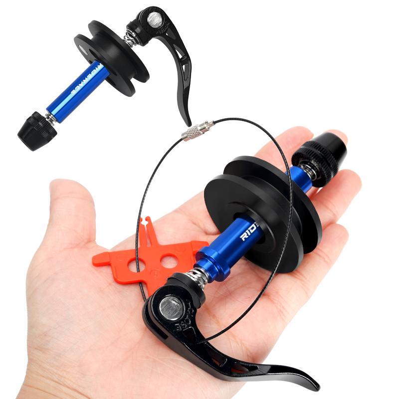 Bicycle Chain Keeper Holder Dummy Hub For MTB Road Bike Washing Cleaning Chain Fixer Tensioner Tool Sleeping Hub Quick Release