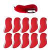 10Pcs   Putter Head Cover Iron   See Through Window Covers Putter  or