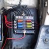 6-Way Blade Fuse Box Block Holder Power Distribution For 12V 24V Car Boat Marine