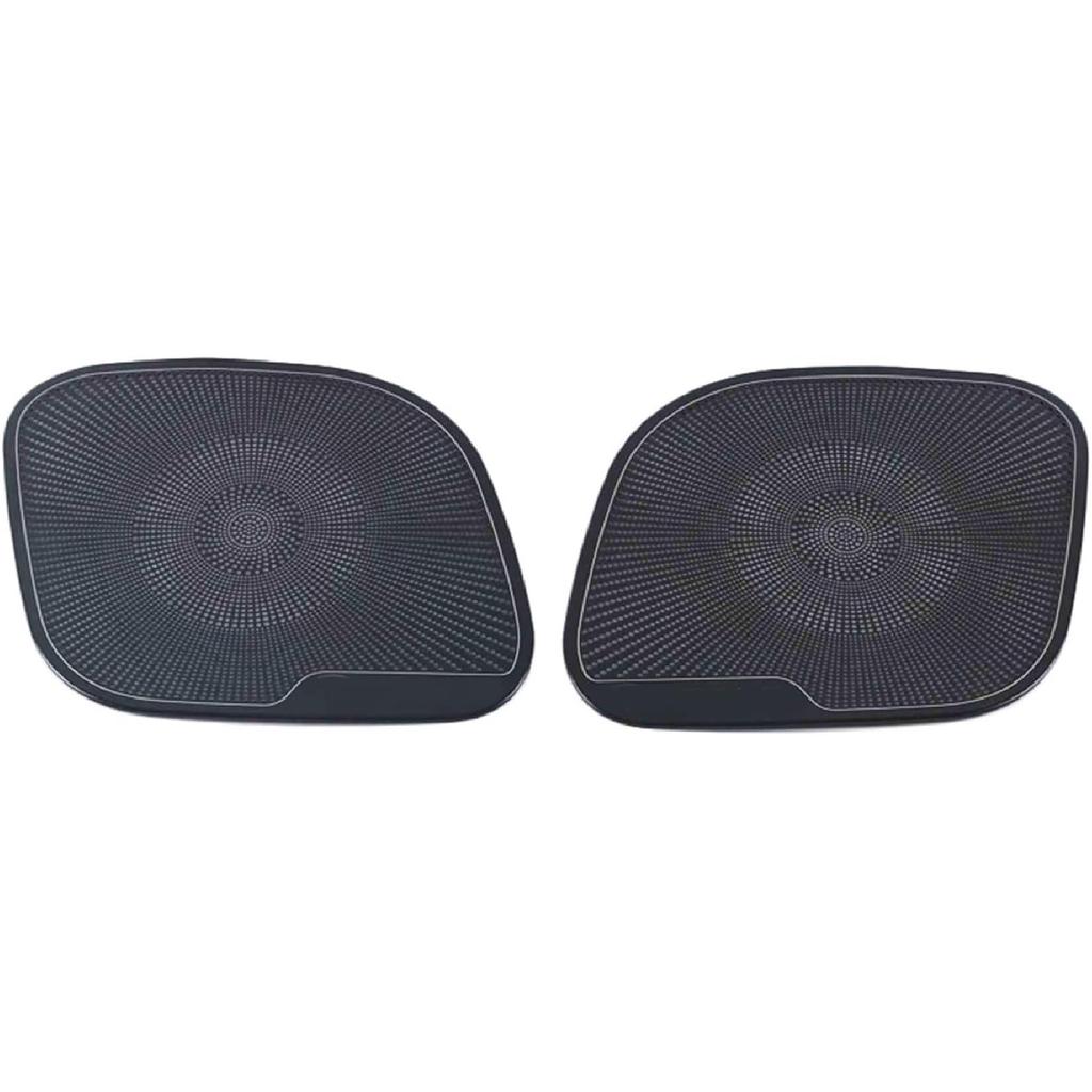 Compatible with Tesla Model Y 2021 2022 Interior Trim Car Audio Speaker Cover Sticker Door Loudspeaker Cover Under Seat Outlet Vent Trim (Color :