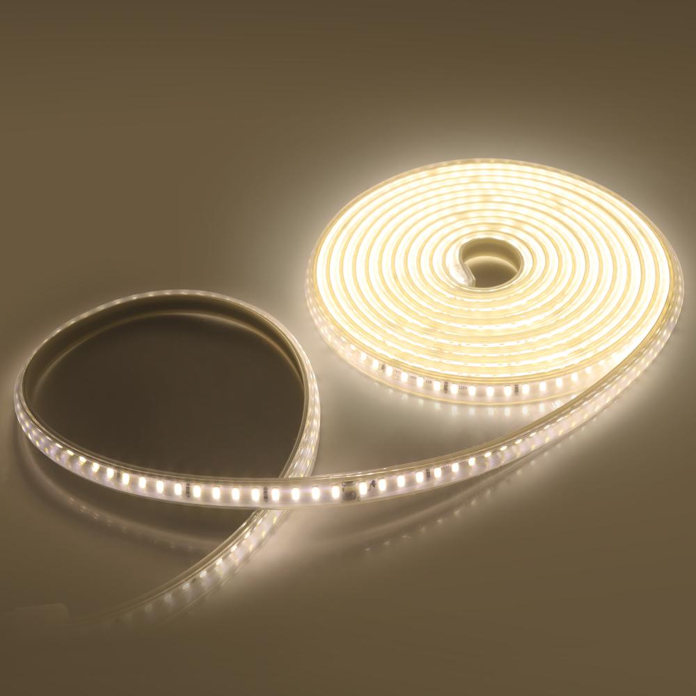 

20СМ Отрезок AC 220В Светодиодная Лента IP65 Водонепроницаемая Садовый Домашний Декор 3000К 4000К 6000К Гибкая Лента Веревка Светодиодная Подсветка EU Plug&1m