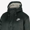 Nike Mid-Length Lamb Fleece Hooded Warm Sports Cotton Jacket Men Jacket Dark-Green BV4695-370