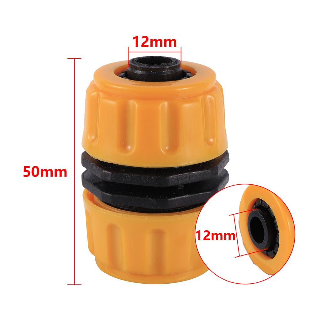Quick Water Connector 1/2" 5/8" 1" Water Pipe Fast Connecting Joint Hose Tubing Repair Coupler Garden Irrigation Faucet Adapter