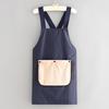 Apron For Home Kitchen Restaurant Milk Tea Shop Back Cross Korean Fashion Work Clothes