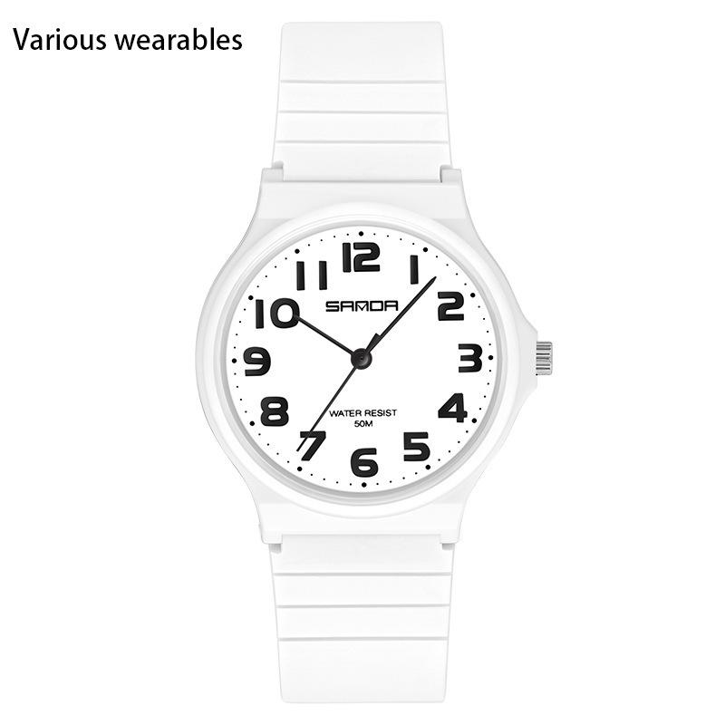 

Модные модные часы для отдыха на открытом воздухе, для девочек средней школы, для темперамента, универсальные