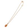 HERMES Excellent condition Chaine d'Ancre Mini Maillon PM Pendant Necklace Orange / rose goldUsed
