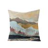 Home Landscape Polyester Pillowcase Home Digital Printing Sofa Cushion Waist Pillowcase