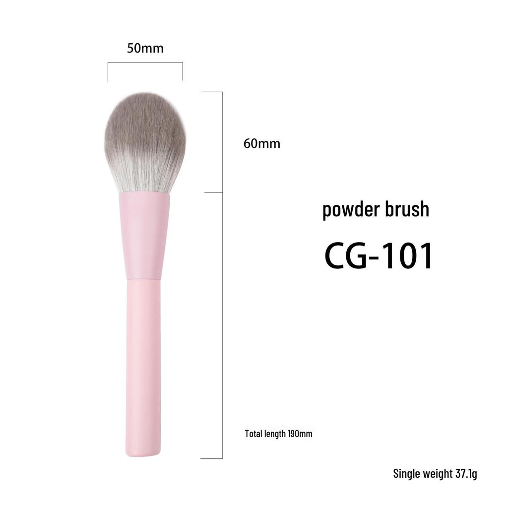 8-Piece Professional Makeup Brush Set with Soft Bristles for Powder & Eyeshadow - Premium Quality for Makeup Artists