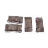 4Pcs Cue Shaft Burnishers Snooker Billiard Pool Cloth Towel Slicker Cleaner Tools