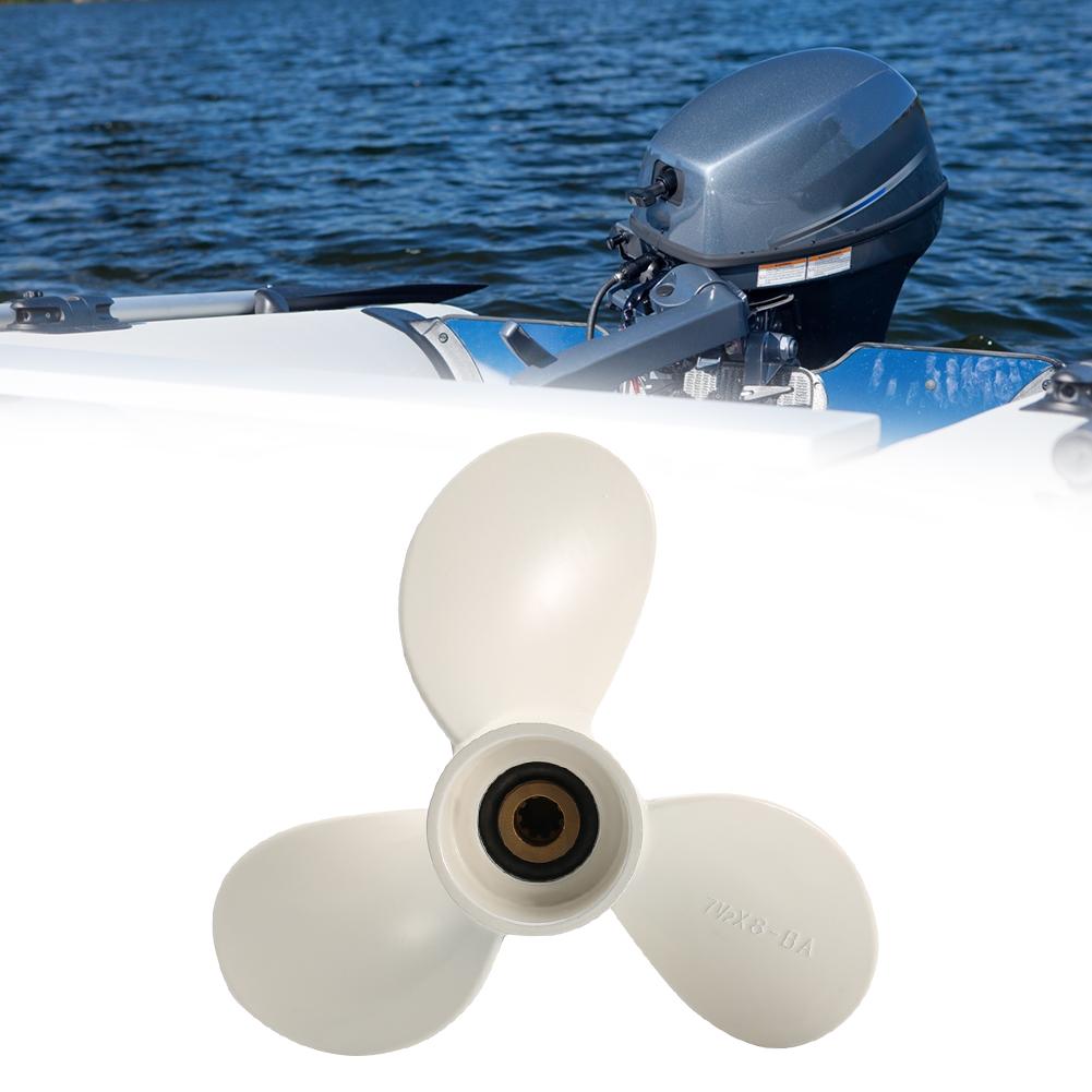 7 1 2 X 8 BA 3 Blades Aluminum Propeller Outboard Motor for Yamaha 4HP 5HP