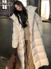 New Winter Stand Collar Cotton Jacket for Women, Fashion Loose Fit Plus Size Long Sleeve Thick Warm Coat