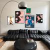 1PC Abstract Jazz Music Festival Record Player Symbol Art Poster Paper Print Home Living Room Bedroom Entrance Bar Restaurant