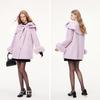 MISS COCOON Women's 100% Wool Mid-Length Coat