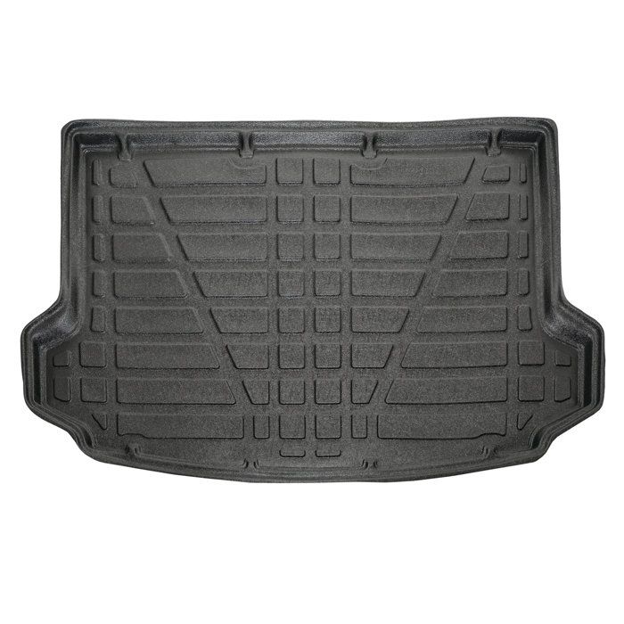 Bac de coffre sur mesure - SCOUTT - Alfa Romeo Junior (depuis 2024) - TPE noir mat - Rebords hauts - Zone antidérapante