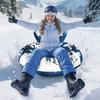 Snow Tube Blow Up Tube Ring With Handle Thickened Sledding Ring For Outdoor Winter Driveway Walkway Pool Gathering Party Beach
