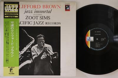 LP Record CLIFFORD BROWN ZOOT SIMS  Jazz Immortal JR8057 PACIFIC 1979 Japan Obi Jazz Used