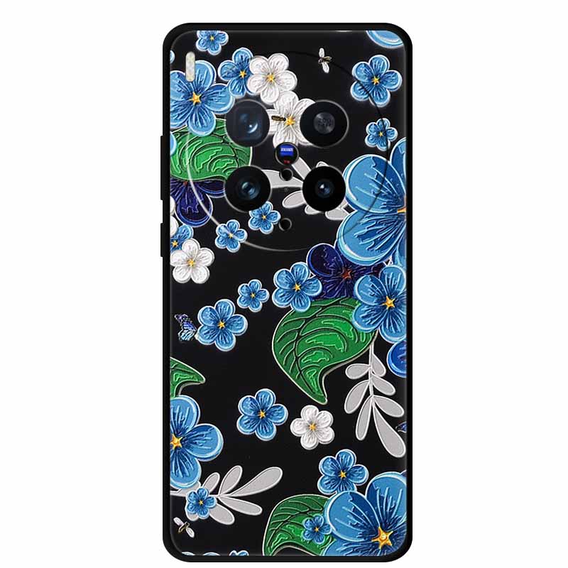 3D Emboss Case For Vivo X300 5G Phone Case Shockproof Silicone Soft Coque For Vivo X300 Pro 5G Back Cover Case X 300 Pro Fundas