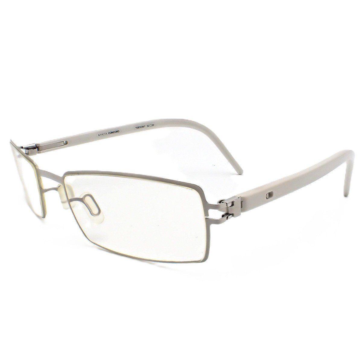 Used MYKITA Glasses Frame CONCORD DEVON White Prescription Lenses [Ioki Pawnshop]