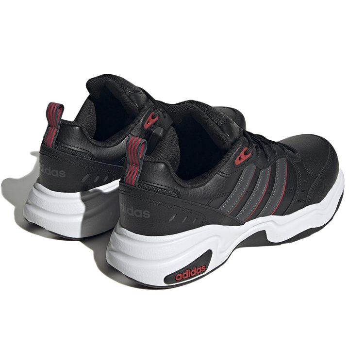 Adidas Strutter Black Scarlet Men Sneakers Core-Black Grey-Six Better-Scarlet HQ1828
