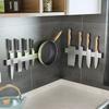 Kitchen Utensils Storage Rack 304 Stainless Steel Magnetic Knife Holders Magnet Non-punching Kitchen Rack Magnet