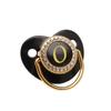 Cross-Border Baby Pacifier with 26 Black Diamond Letters
