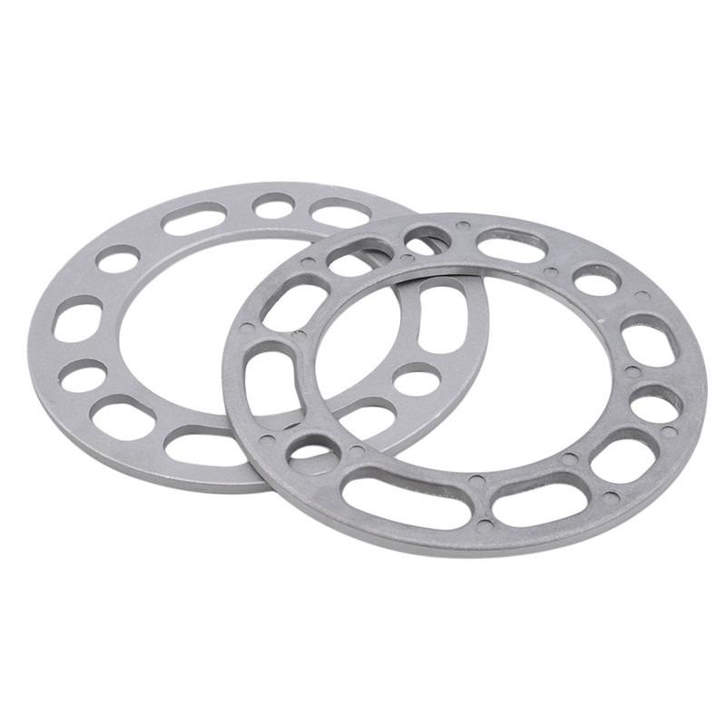 2pcs Universal Car Wheel Tire Spacer Adaptor Shims Plate 3mm 5mm 6mm 8mm 10mm For 4x100 4x114.3 5x100 5x108 5x114.3 5x120