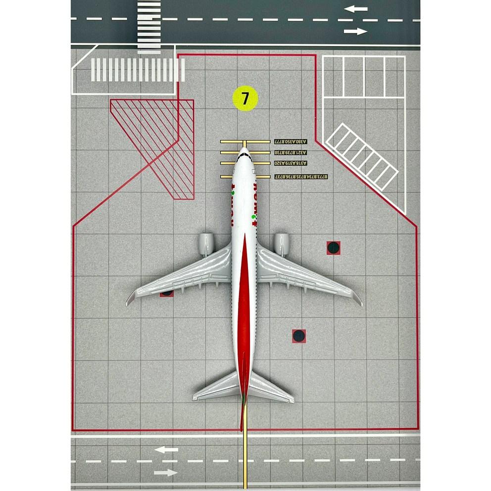 Luftfart 1:Diecast modellfly i 400-skala (16 cm) - Med Korean Air, Asiana Airlines & 28+ Globale Flyselskaper med Parkeringsplass