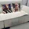 Ryomen-N Anime SukunaS Pillow Case Removable Washable Cushion Cover – All-Season Soft Linen