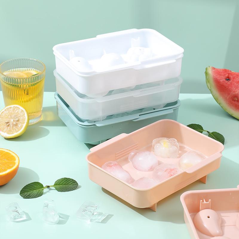Bac à glaçons sphérique à 6 compartiments pour fruits et whisky