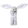 Kuscheltier Angeldear Tier Hase Graues Kaninchen Handtuch Babyparty Geschenk Mini Decke Plüsch Erstes Spielzeug Baby Neugeboren Offizielles Japanisches Produkt Inklusive Mulltuch