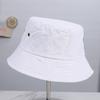 New Solid Color Simple Casual Versatile Small Fresh Bucket Hat Outdoor Travel Sunscreen Shows Small Temperament Basin Hat