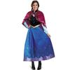 Halloween Adult Costume Frozen Masquerade Dress Princess Anna Dress