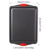 Baking Tray for Home Use Non Stick Coating Cake Mold Rectangular Baking Pan with Temperature Resistance
