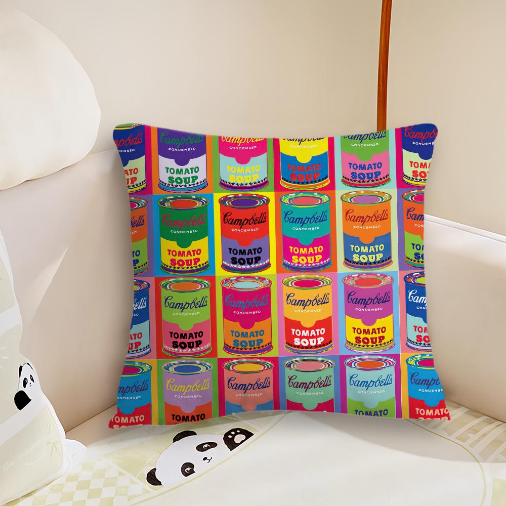 A-Andy W-Warhol Art Pillow Case Living Room Sofa Cushion Cover Suitable For Home Bedroom Room Decoration