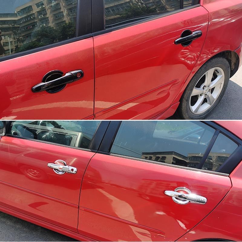 Car Door Handle Bowl Trim Cover Protect for Mazda 3 BK 2003 2004 2005 2006 2007 2008 2009 MK1