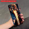 2DFlat Samsung Phone Case Blazing Sword Warrior In Dark Armor Applicable To Galaxy S22 S23 S24 S25ULTRA S26 A12 A13 A14 A15 A16