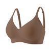 High-quality Australian traceability cotton jelly glue bra, beautiful back, big chest, small steel ring-free breathable and seamless underwear