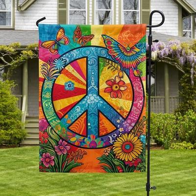 Hippie Peace Sign Ag Graden Ag FCCE ZZA WWL EEL