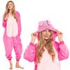 Piżama damska kombinezon kigurumi onesie kostium stich różowy 155-165 cm m