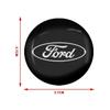 Car Styling Aluminum Wheel Hub Caps Sticker Emblem Decoration For Ford Mondeo Fiesta Ecosport Mustang Focus 2 3 4 Kuga Fusion
