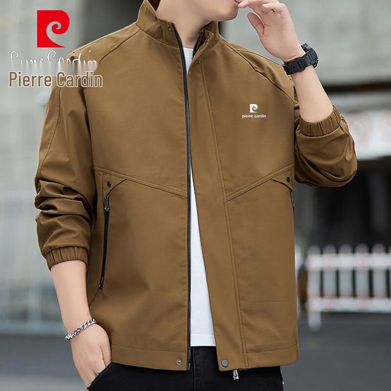 

Pierre Cardin Men s Casual Stand-Collar Jacket 4XL
