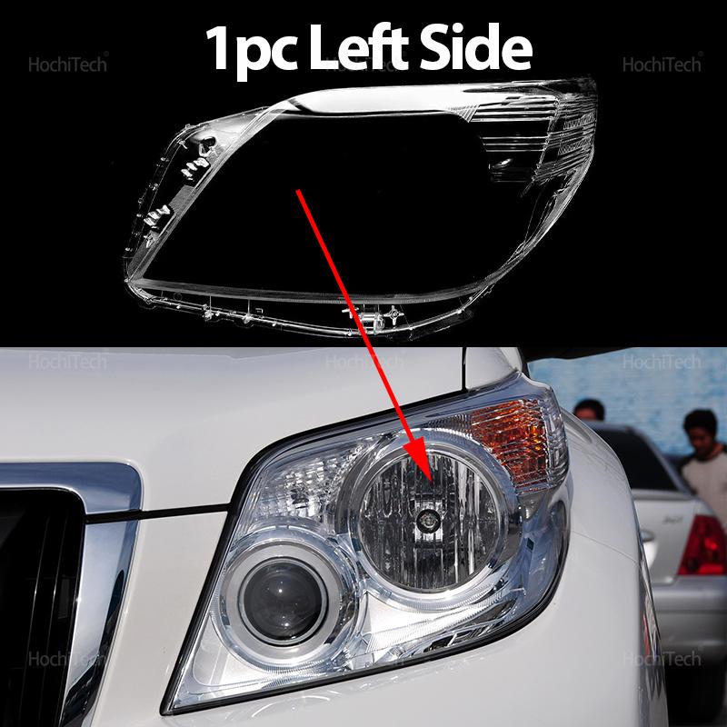 For Toyota Land Cruiser Prado J150  2010-2013 Headlight Cover Car Headlamp Lens Glass Replacement Front Lamp Shade Auto Shell