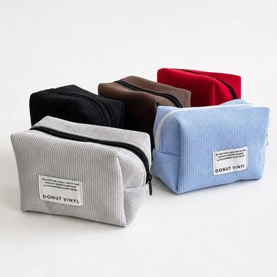 Waffle Cube Pouch (5colors)