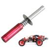 Glow Plug Igniter Aluminum Alloy 1 10 RC Accessory Fit for HSP 80103 Oil TrucksRed